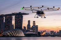 ドイツのボロコプター社、3年以内にシンガポールで「空飛ぶタクシー」を実用化 画像
