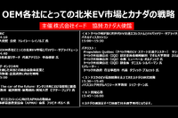 公開終了【セミナー見逃し配信】※プレミアム会員限定 OEM各社にとっての北米EV市場とカナダの戦略 画像