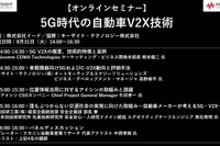 公開終了【セミナー見逃し配信】※プレミアム会員限定 5G時代の自動車V2X技術 画像