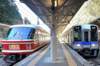 南海高野線の指定席特急が一部再開…脱線車両の移動が完了 5月31日 画像