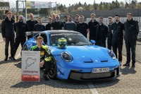 ポルシェ911 GT3 に「マンタイ」、ニュルで4秒短縮可能に…欧州で純正オプション 画像