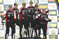 WRCサファリ、勝田貴元が2年連続表彰台の3位!! トヨタ1~4位独占 画像