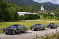 BMW 7シリーズ 新型のEV『i7』、「G7サミット」のシャトルサービス車両に起用 画像