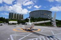 恩納村ホテル敷地にヘリポート新設、沖縄で運航・遊覧事業スタート…スペースアビエーション 画像