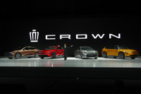 【トヨタ クラウン 新型】4つのボディタイプを同時発表、第1弾「クロスオーバー」は今秋発売 画像