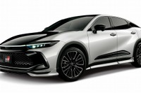 【トヨタ クラウン 新型】最新空力技術を駆使した機能美、GRパーツ公開 画像