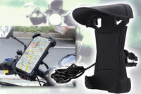 サンバイザー装備、バイク用スマホホルダー B-KIT01 登場…ツーリング向け 画像
