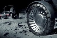 月面を走るタイヤを開発へ、グッドイヤーが「アルテミス計画」に協力 画像