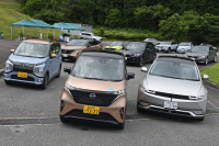 話題のサクラにヒョンデEVも、真夏の白馬にEV＆PHEV 60台が集結…第9回ジャパンEVラリーが開催 画像