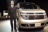 【新型日産『エルグランド』発表】ゴーン社長「このクルマが大切な理由」 画像