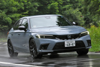 【ホンダ シビックe:HEV 新型試乗】この上質さは、価格差以上の大きな魅力だ…諸星陽一 画像