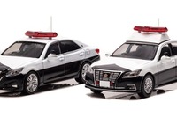 納車前のクラウンパトカーを1/43スケール化…都道府県警文字は未記入 画像