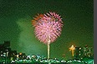 首都高速上での花火の見物は大変危険なのでご遠慮ください 画像