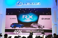 レクサス、5世代目となる新型 RX を東南アジア初披露…インドネシアモーターショー2022 画像