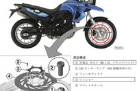 【リコール】BMW F650GS 制動力が低下 画像
