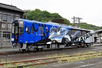 「KATANAラッピング列車」展示&記念切符…スズキKATANA Meetingコラボ 9月11日 画像