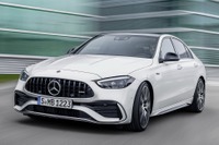 メルセデスAMGの新電動化技術搭載の第2弾、9月21日発表へ---『C63』新型か 画像