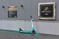 東横イン&アパ、都内ホテルに「LUUP」導入…電動モビリティで近距離移動もラクラク 画像
