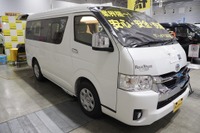 乗る、寝る、積むを叶えたバランスの良いバンコン、かーいんてりあ高橋『リラックスワゴン タイプ2』…横浜キャンピングカーショー2022 画像