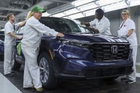 ホンダ CR-V 新型、6世代目モデルが北米で生産開始 画像
