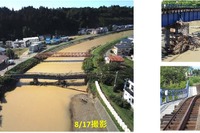 奥羽本線・鷹ノ巣-大館間は10月8日頃に再開…五能線岩館-深浦間は年内にも 鉄道運休情報 画像