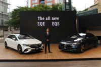 【メルセデスベンツ EQE】上野社長「国内最多のEVラインアップ、5車種に」 画像
