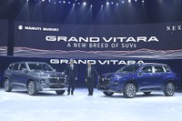 スズキ『グランドビターラ』新型、ハイブリッドはミドルSUV最高燃費…インド発売 画像