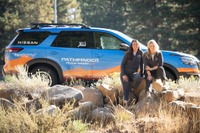 日産のSUV「パスファインダー」オフロード仕様が女性だけのラリー出走 画像