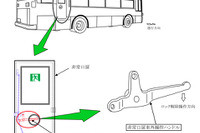 【リコール】日野 大型バス…非常口が開かない 画像