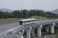 愛知高速交通に100形09編成が復帰…愛知万博後に消えたHSST車両　10月13日 画像