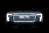 ハマー EV に続く電動ピックアップトラック、10月20日発表へ…GMC 画像