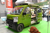 福岡・大川家具とのコラボで上質、お手軽:日産プリンス福岡「日産NV100 ボディワークタイプ」…福岡キャンピングカーショー2022 画像