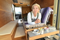キャンプ用品と一緒にクルマもレンタル：キャンプ女子がサービス開始…福岡キャンピングカーショー2022 画像