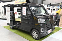 オリジナル天井収納で就寝スペースを広く:朝倉自動車商会『コレーガSK』…福岡キャンピングカーショー2022 画像