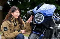 【ホンダ ホーク11 試乗】まさにギャップ萌え!見るのと乗るのでは全然違う…大関さおり&伊丹孝裕 画像