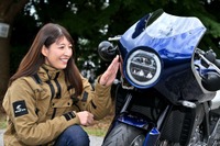 【ホンダ ホーク11 試乗】まさにギャップ萌え！見るのと乗るのでは全然違う…大関さおり＆伊丹孝裕 画像