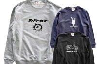 スーパーカブのスウェットシャツ登場、ベーシック&レトロデザイン 画像