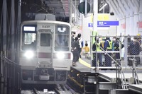 とうきょうスカイツリー駅付近での高架化工事、列車を運休　2023年1月28日21時頃-終電 画像