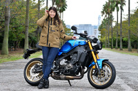 【ヤマハ XSR900 試乗】一見おしゃれなネオクラ、だけど軽さと実用性が光ります…大関さおり&伊丹孝裕 画像
