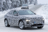 アウディ電動クーペSUV『Q6 e-tronスポーツバック』をスクープ!今年も冬テストシーズンに 画像