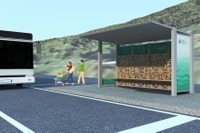 日田彦山線BRT、7駅に待合ブース…木材を使用　2023年夏開業 画像