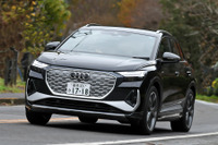 【アウディ Q4 e-tron 新型試乗】「まごうかたなきアウディの走り」BEVが面白くなってきた…渡辺慎太郎 画像