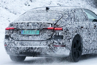 セダン?クロスオーバー?アウディの新型EV『A6 e-tron』が豪雪のスカンジナビアに出現 画像