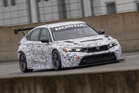 米ホンダ、『シビック・タイプR』新型のレーシングカー開発中…プロトタイプの写真 画像