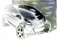 【ジュネーブモーターショー09】三菱 プロトタイプ i MiEV 世界初披露 画像