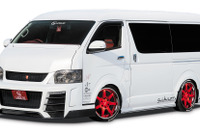 ギブソンのハイエース&エブリイカスタムに注目! 新2ピースホイールも登場…東京オートサロン2023予定 画像