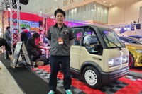 原付並みコストの超小型EVが生活の足になる、KGモーターズの新型コンセプト…東京オートサロン2023 画像