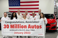ホンダ、米国四輪車生産3000万台…40年で達成 画像