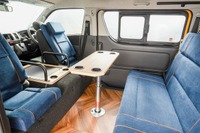 手触りも楽しめる「カイハラデニム」採用の新型キャンピングカー、ジャパンキャンピングカーショー2023で発表へ 画像