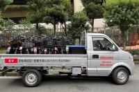 シェアサイクルを配置する輸送も脱炭素化…NTTドコモと東京都中央区 画像